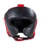Black & Red Boxing Head Guard
